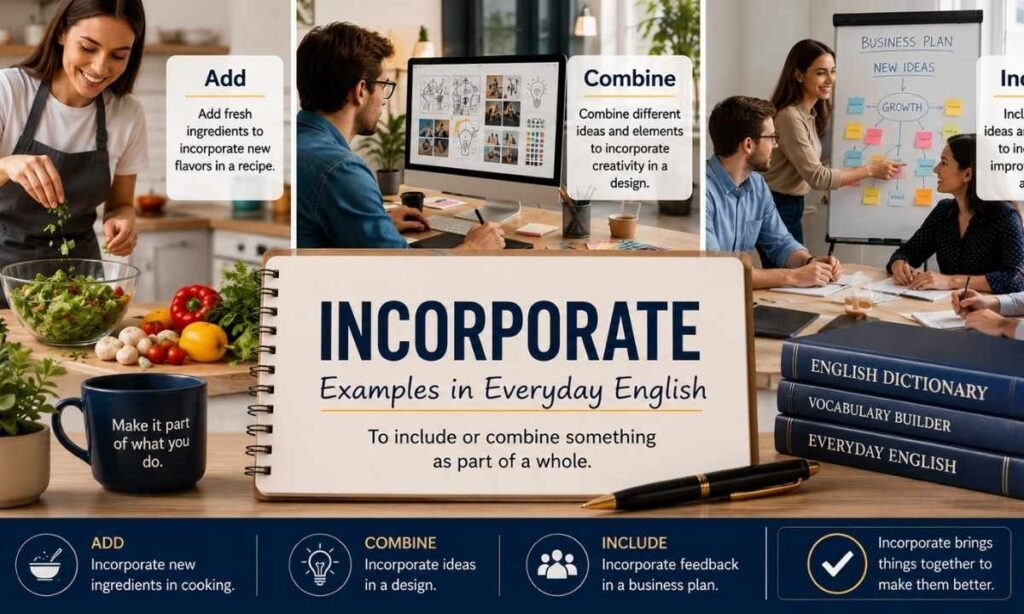 Grammar Forms of Incorporate You Should Know
