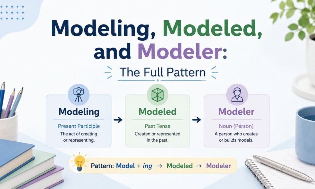 Modeling, Modeled, and Modeler The Full Pattern
