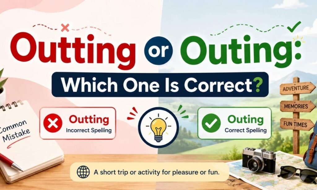 Outting or Outing Which One Is Correct