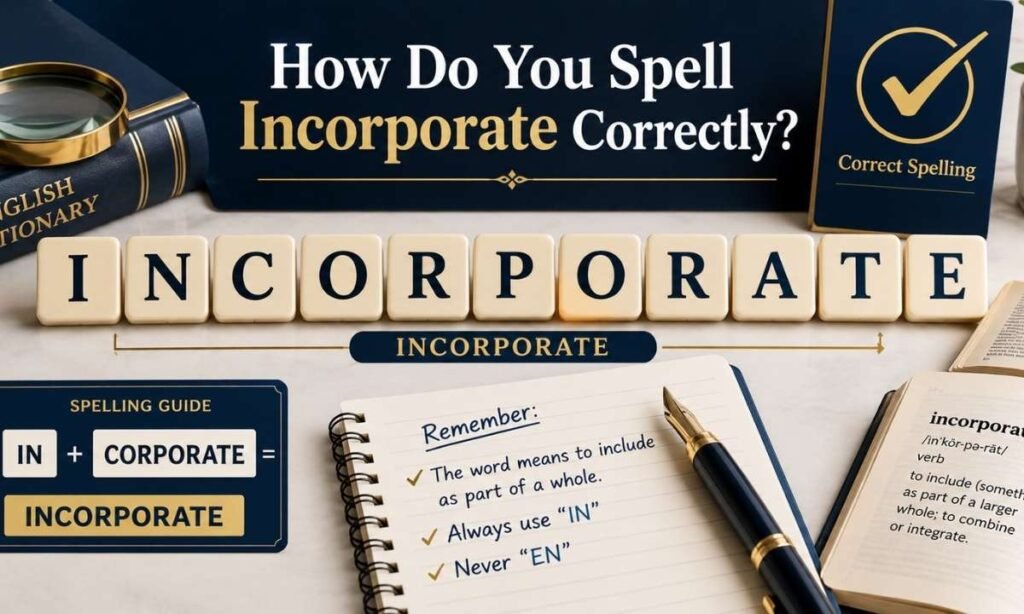 The Origin Behind the Correct Spelling