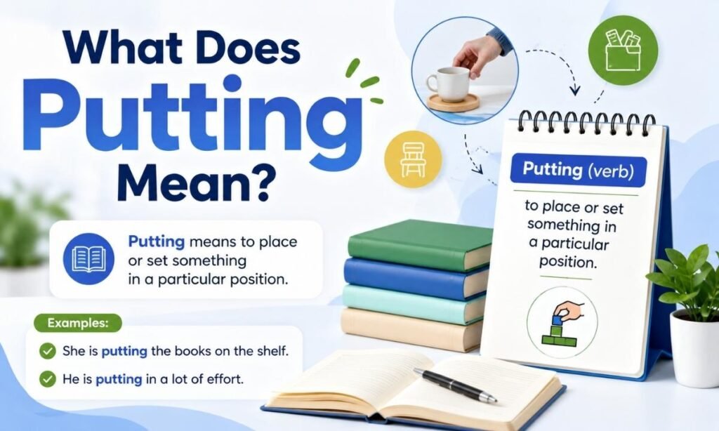 What Does Putting Mean