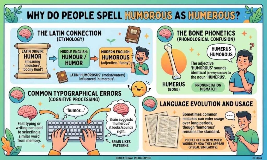 Why People Spell Humorous as Humerous