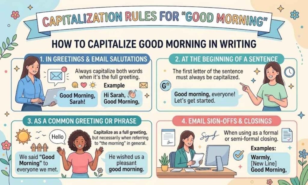 Capitalization Rules for Good Morning