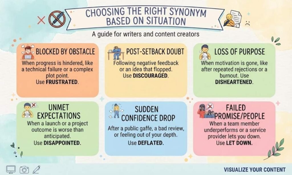Choosing the Right Synonym Based on Situation