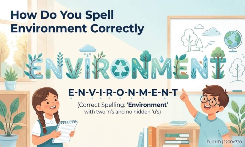 How Do You Spell Environment Correctly