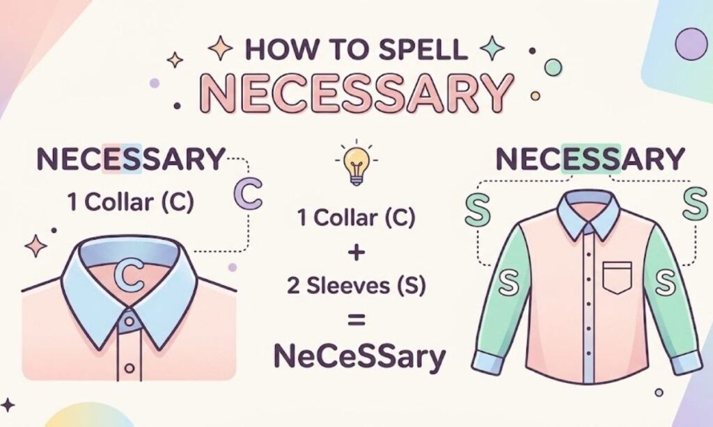 How to Remember the Spelling of Necessary
