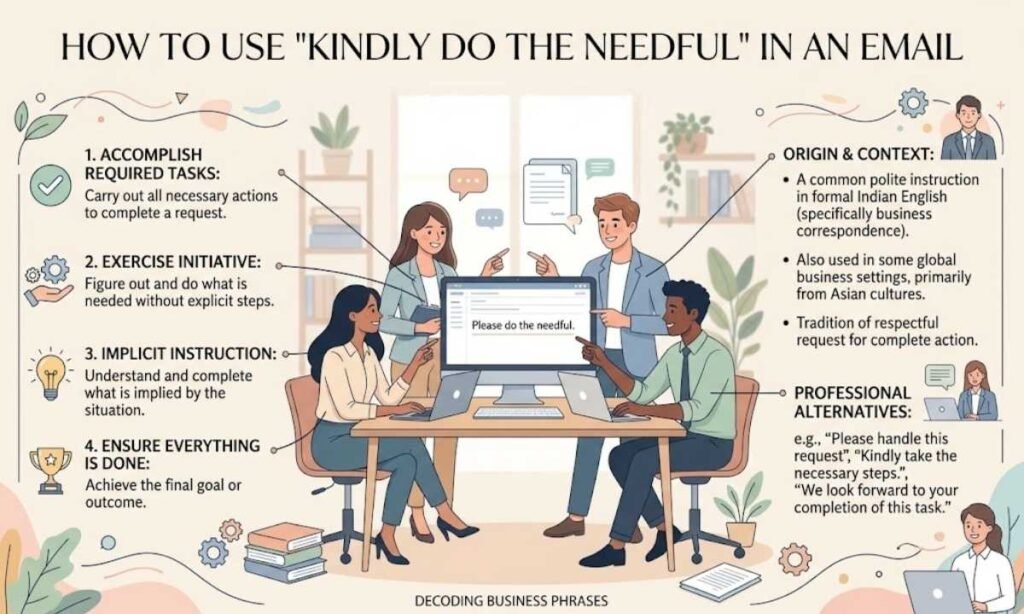 How to Use Kindly Do the Needful in an Email