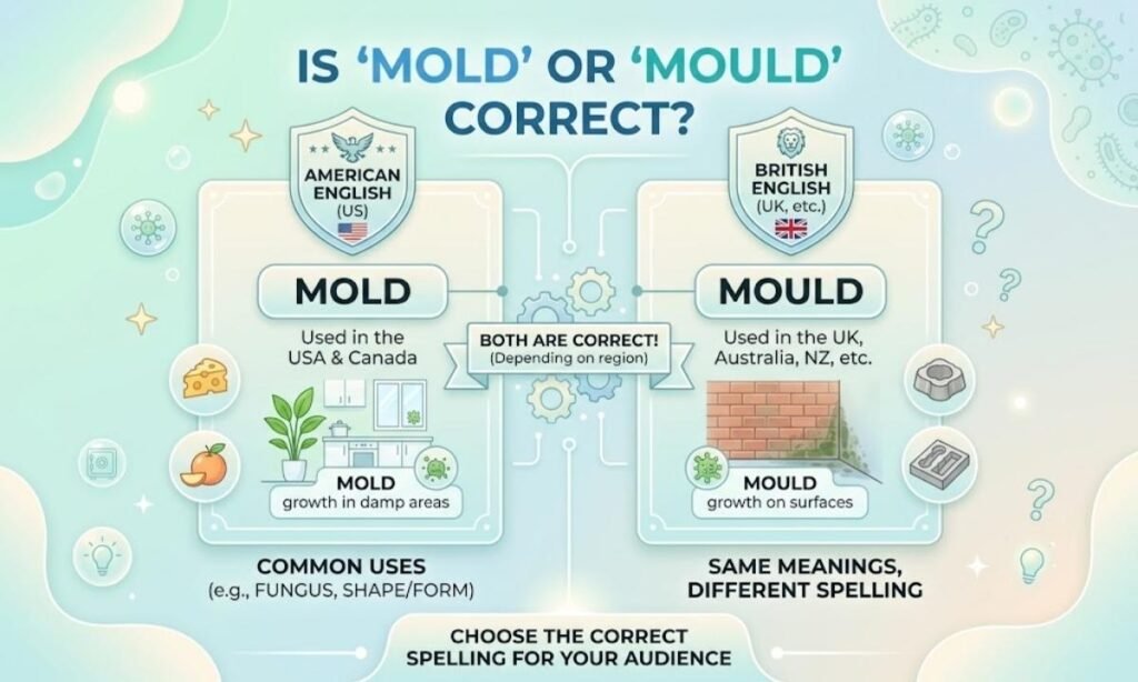 Is Mold or Mould Correct