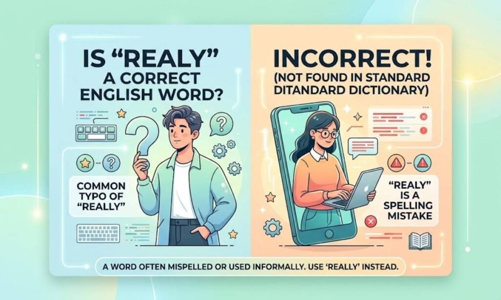 Is Realy a Correct English Word
