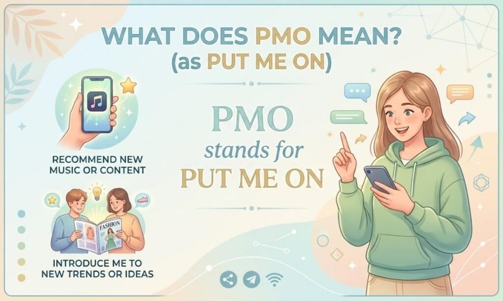 PMO Meaning as Put Me On