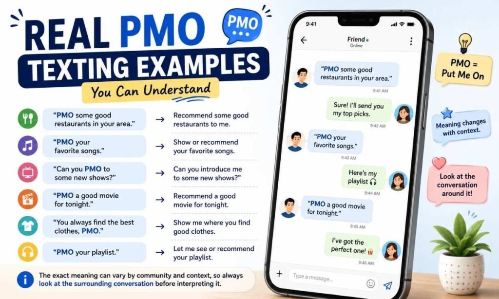 Real PMO Texting Examples You Can Understand