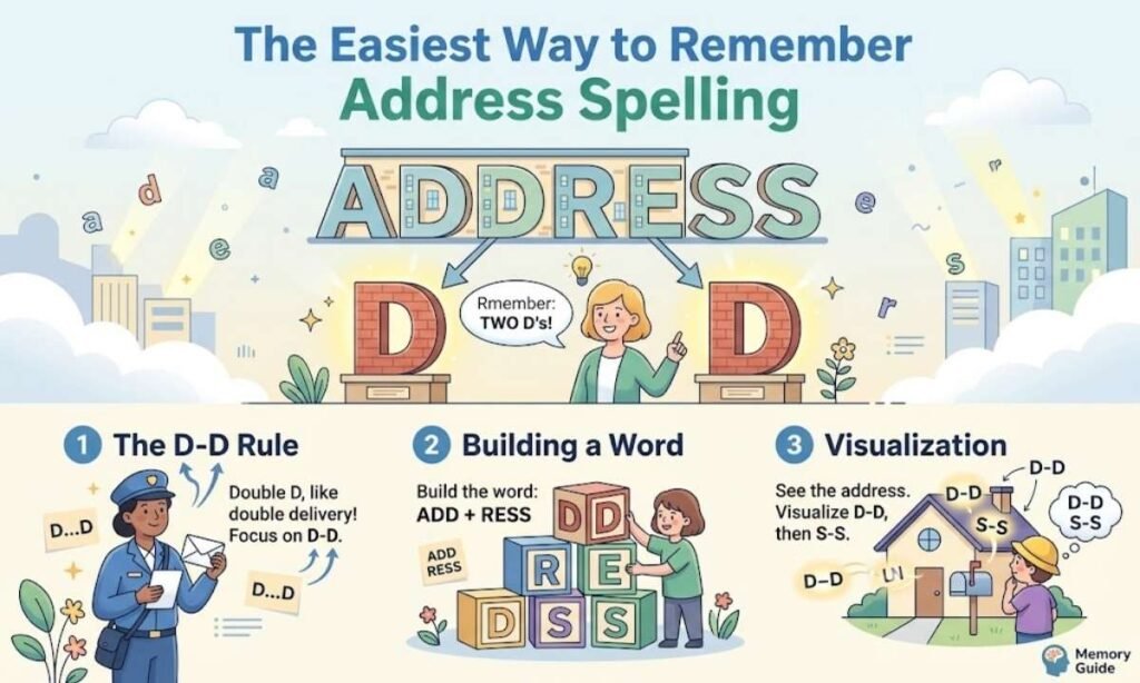 The Easiest Way to Remember Address Spelling