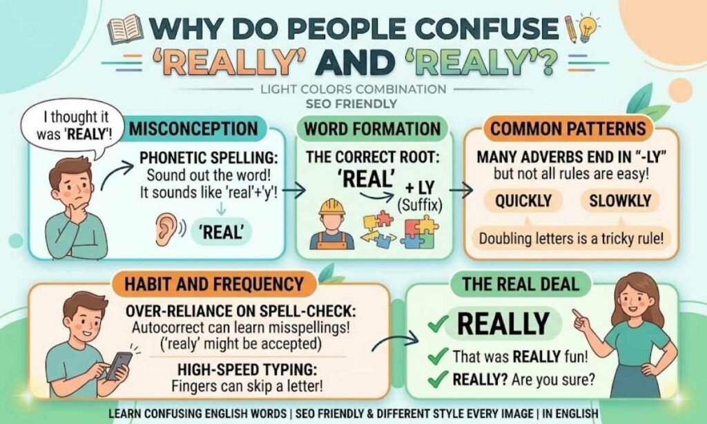 Why Do People Confuse Really and Realy