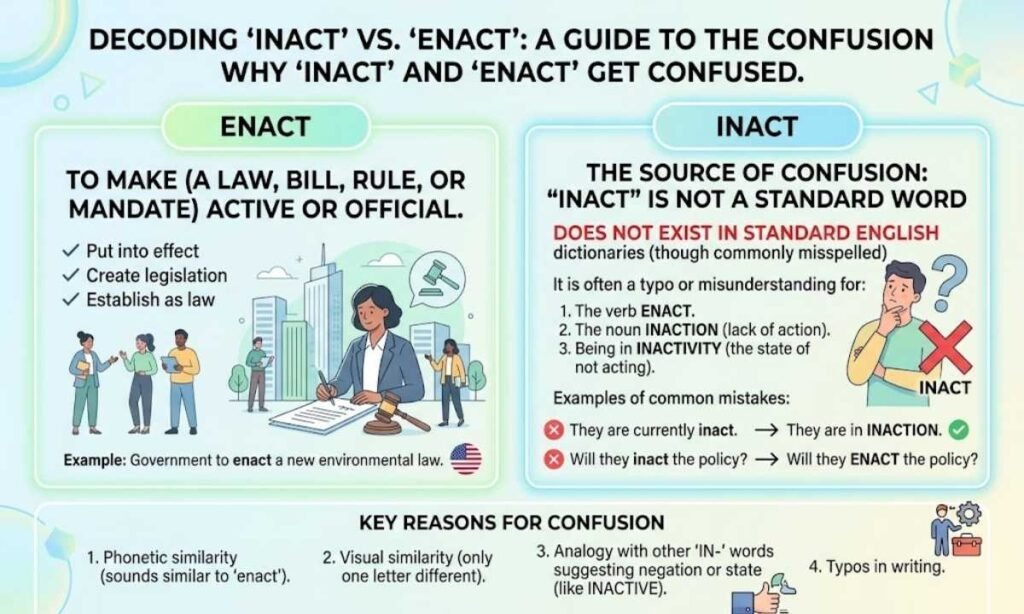 Why Inact and Enact Get Confused