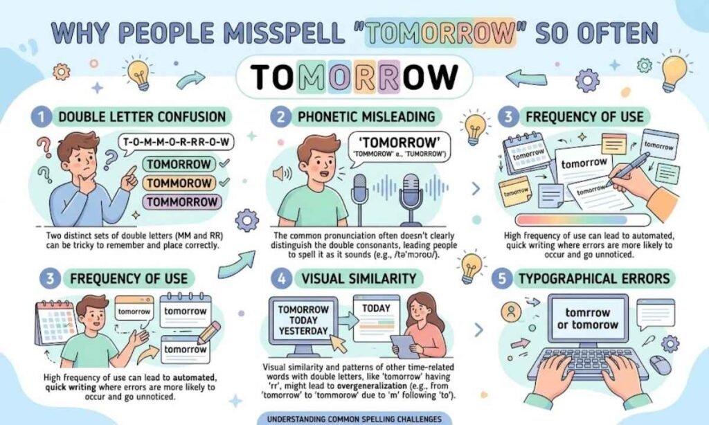 Why People Misspell Tomorrow So Often