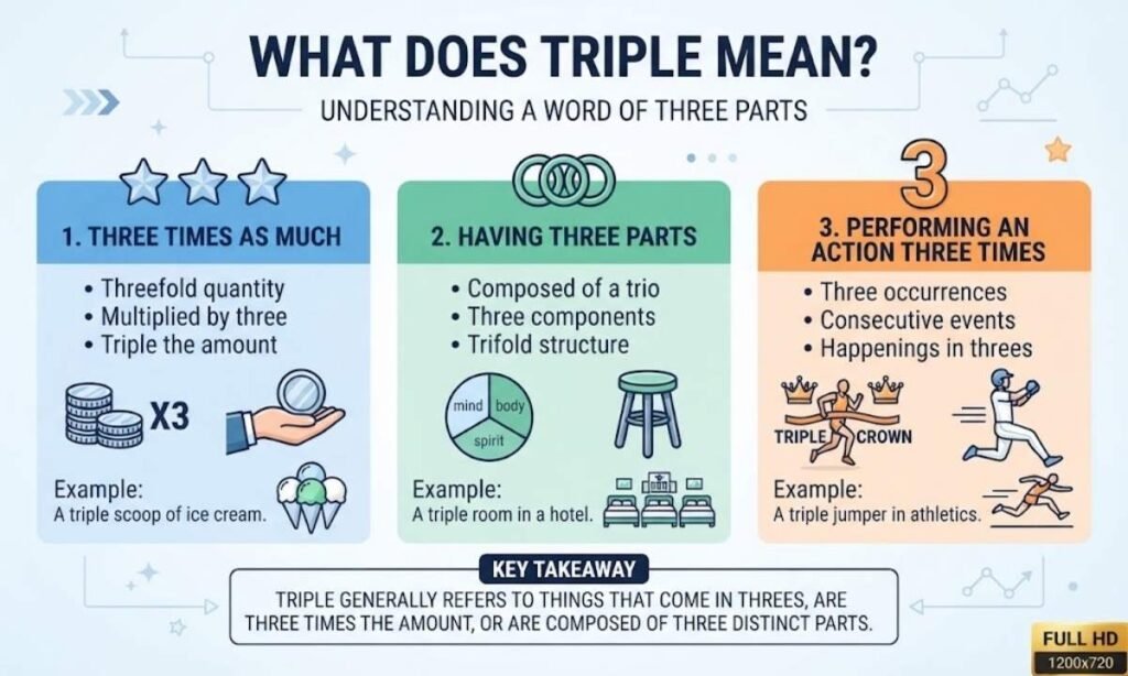 What Does Triple Mean
