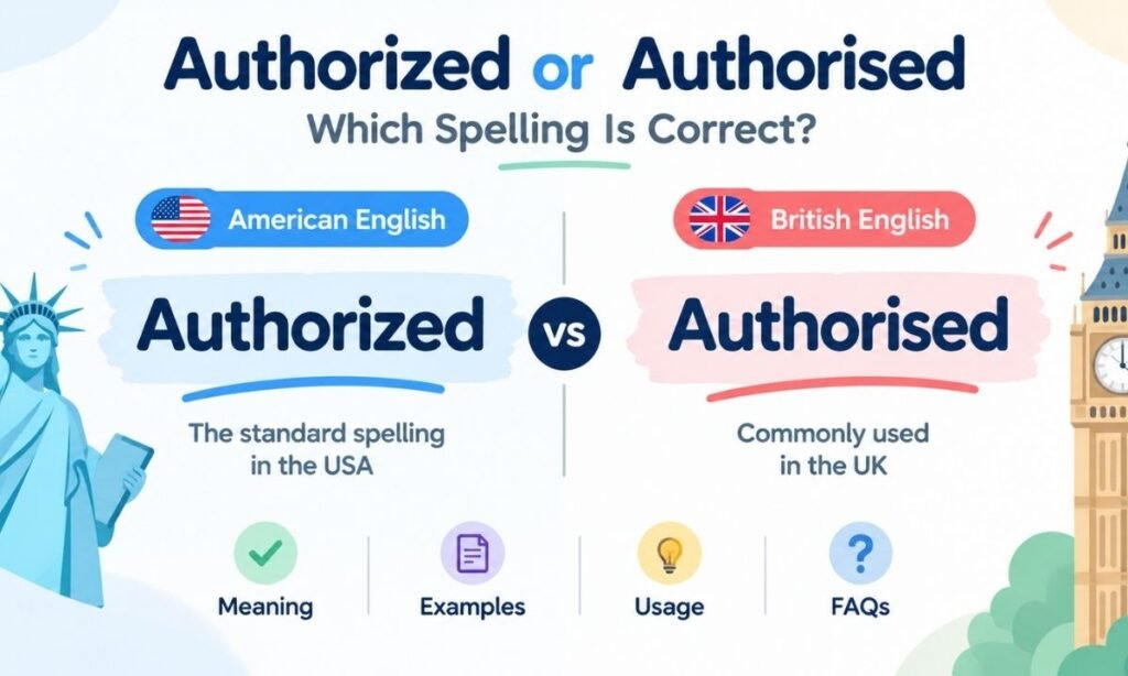 Authorized vs Authorised Which Spelling Should You Use