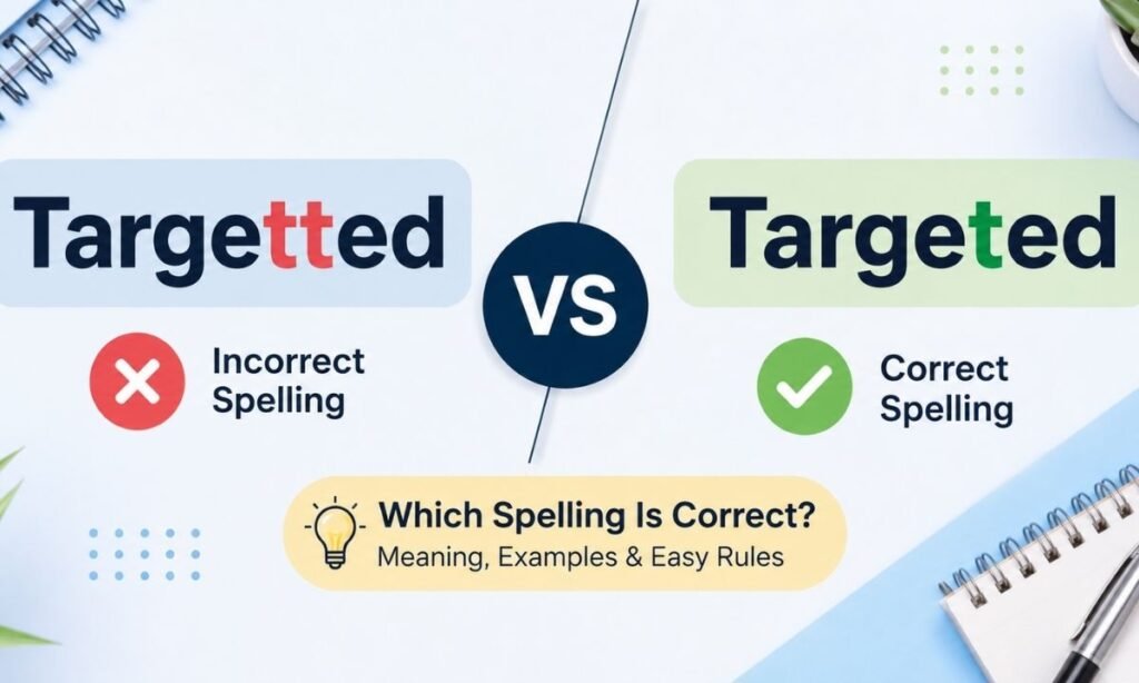 Targetted vs Targeted: Which Spelling Is Actually Correct?