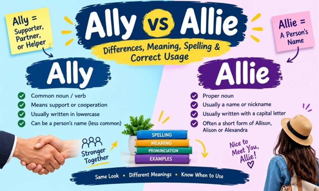 Ally vs Allie