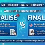 Finalise or Finalize: Which Spelling Is Correct?