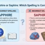 Sapphire or Saphire: Which Spelling Is Correct?