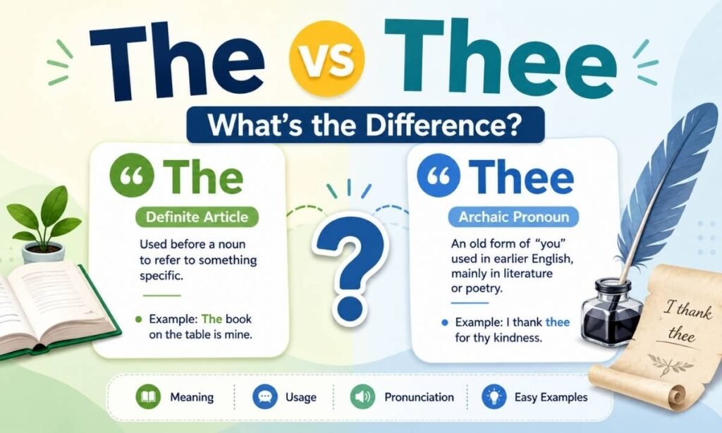 The vs Thee: What’s the Difference and When Should You Use Each?