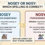 Nosey or Nosy: Which Spelling Is Correct?